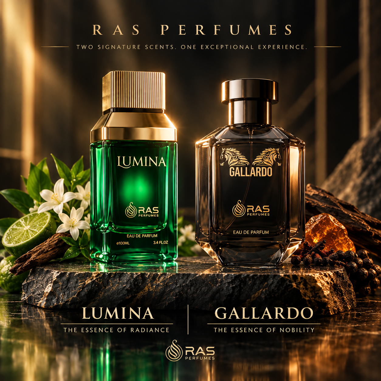RAS Lumina & Gallardo Perfume Combo